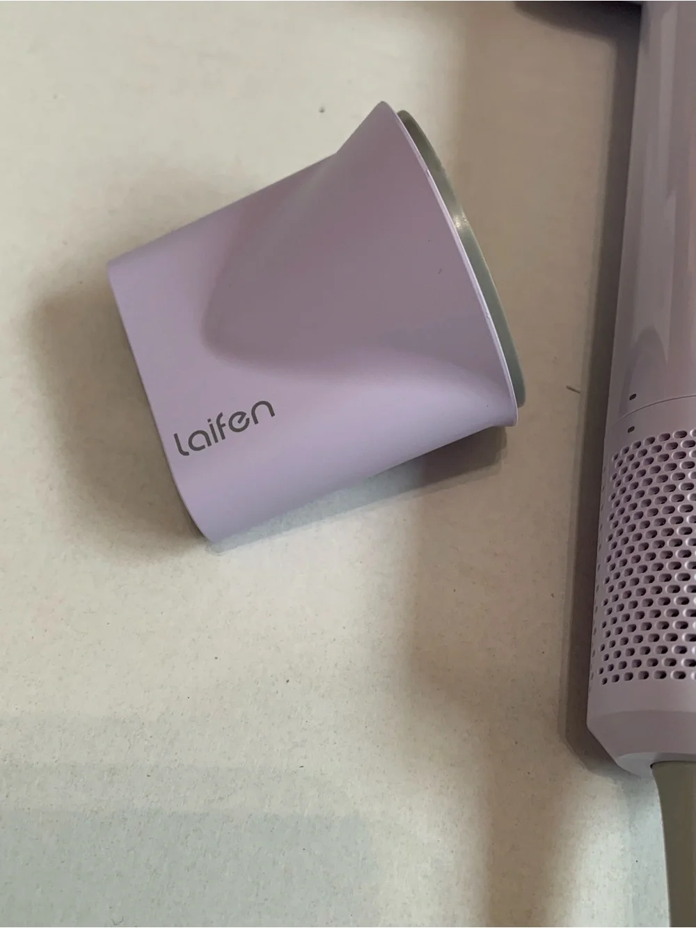 Laifen SE Lite glossy purple hair dryer